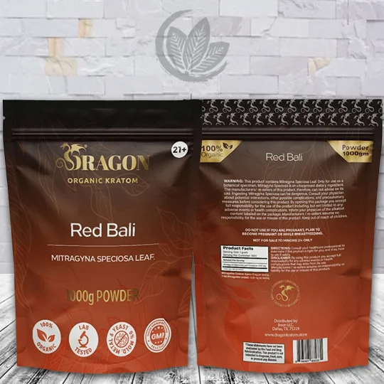 Dragon Organic Kratom Red Bali Kratom Powder - Image 5