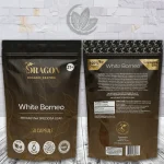 Dragon Organic Kratom White Borneo Kratom Capsules - 1000ct