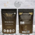 Dragon Organic Kratom White Borneo Kratom Capsules - 100CT