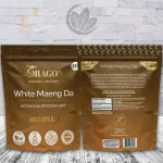 Dragon Organic Kratom White Maeng Da Kratom Capsules - 1000ct