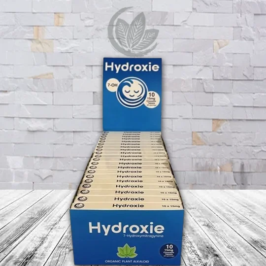 Hydroxie 7-Hydroxymitragynine Extract Tablets 15mg Full Case (20ct) 10ct Packages