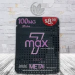 MetaTabz 7MAX 7-Hydroxy 100mg - Grape -- 2ct Single Blister Pack