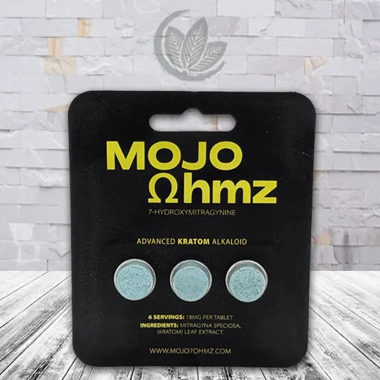 Mojo Ohmz 7-Hydroxy Advanced Kratom Tablets 54mg - Image 2