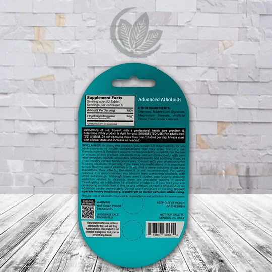 Mood+ 7-Hydroxy Advanced Alkoid Tablets 54mg - Image 3