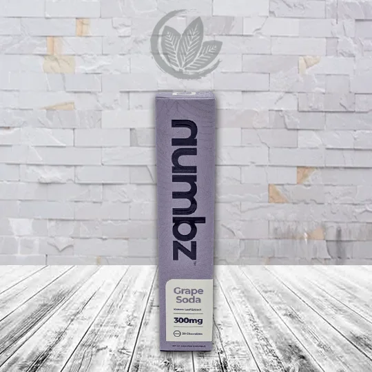 Numbz 7-Hydroxy Tablets 300mg - Grape Soda -- 20ct Single Pack