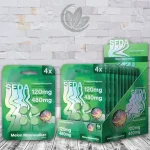 Seda 7-Hydroxy Chewable Tablet 480mg - Melon Moonwalker -- 4ct X 10 = 40 Tablets BULK CASE