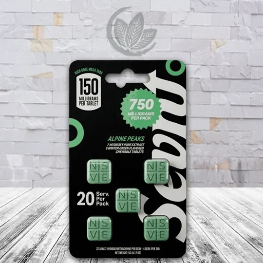 Sevn 7-Hydroxy High Dose Mega Tabs 750mg - Alpine Peaks