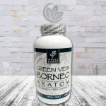 Whole Herbs Kratom Green Vein Borneo Capsules - 500ct Bottle