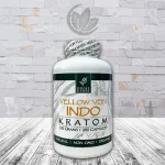 Whole Herbs Kratom Yellow Vein Indo Capsules- 250ct Bottle