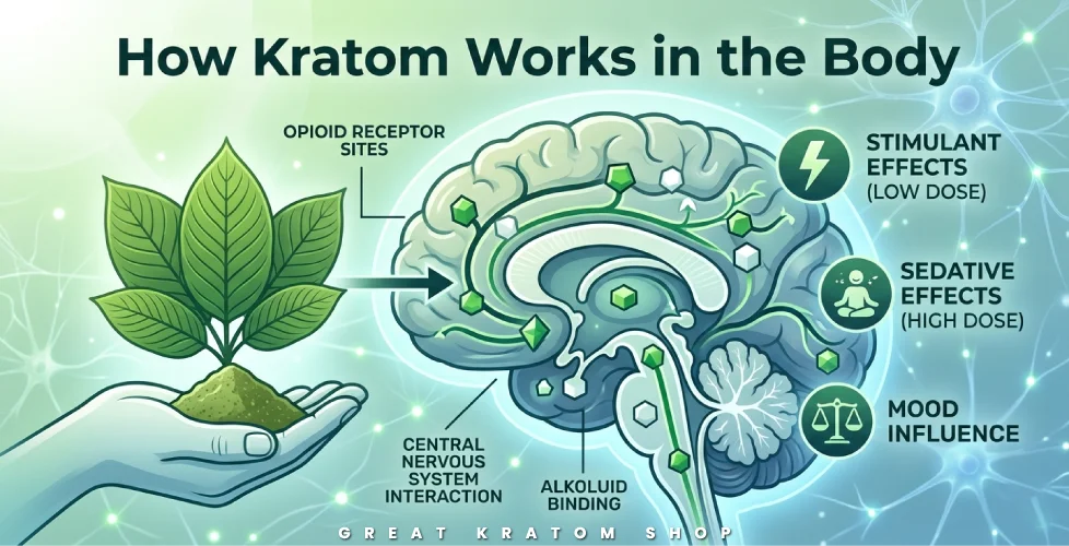 How Kratom Works in the Body