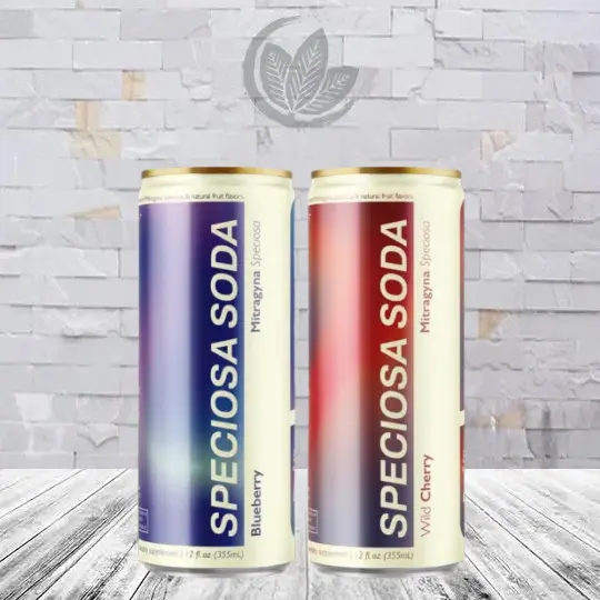 Zion Herbals MIT Speciosa Kratom 55mg  + Caffeine 80mg Soda - Image 3