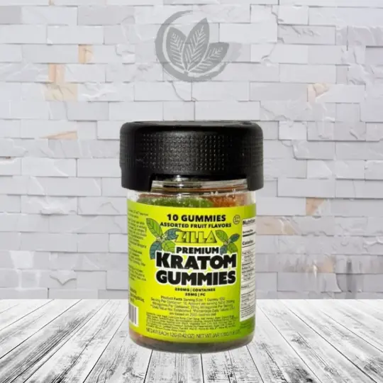 Zilla Premium Kratom Gummies 250mg