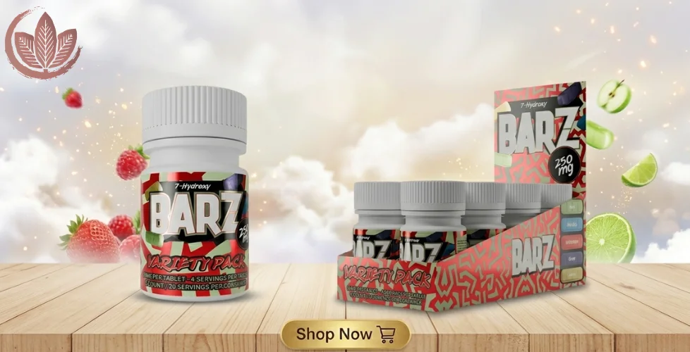 Barz 7-Hydroxymitragynine Extra Strength 250mg