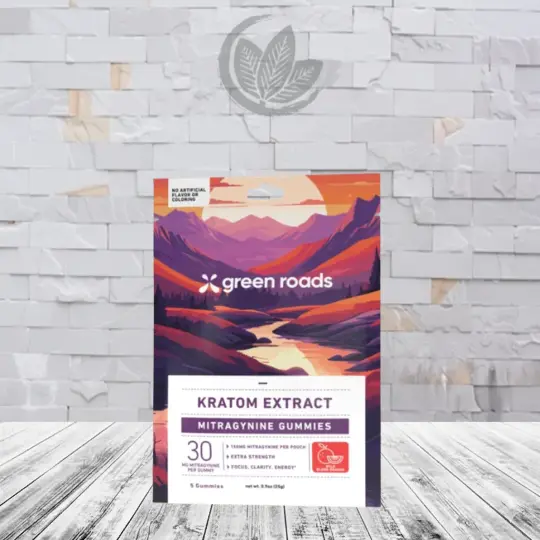 Green Roads Kratom Gummies 150mg - Wild Blood Orange -- 5ct Single Pack