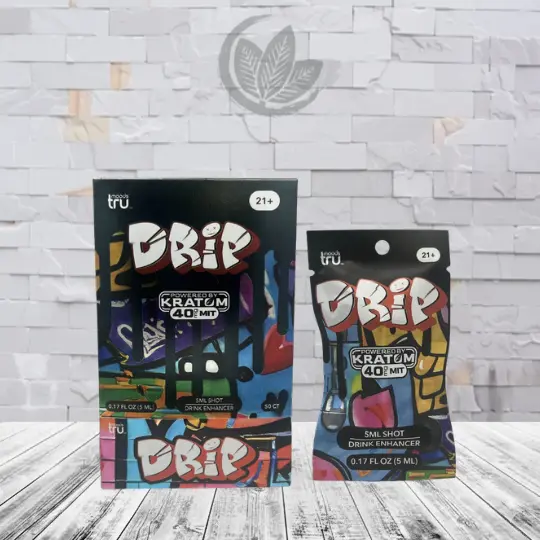 Drip by TruMoods 5ml Shot Drink Enhancer 40mg MIT - 50 Shots BULK CASE