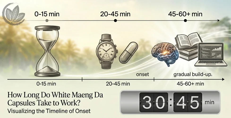 How Long Do White Maeng Da Capsules Take to Work?