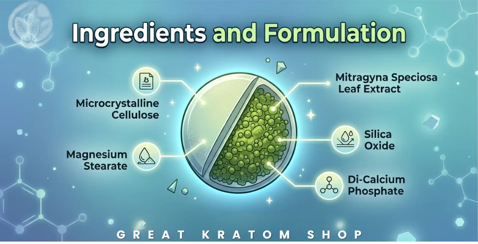 Ingredients and Formulation of OH Mega Tablets
