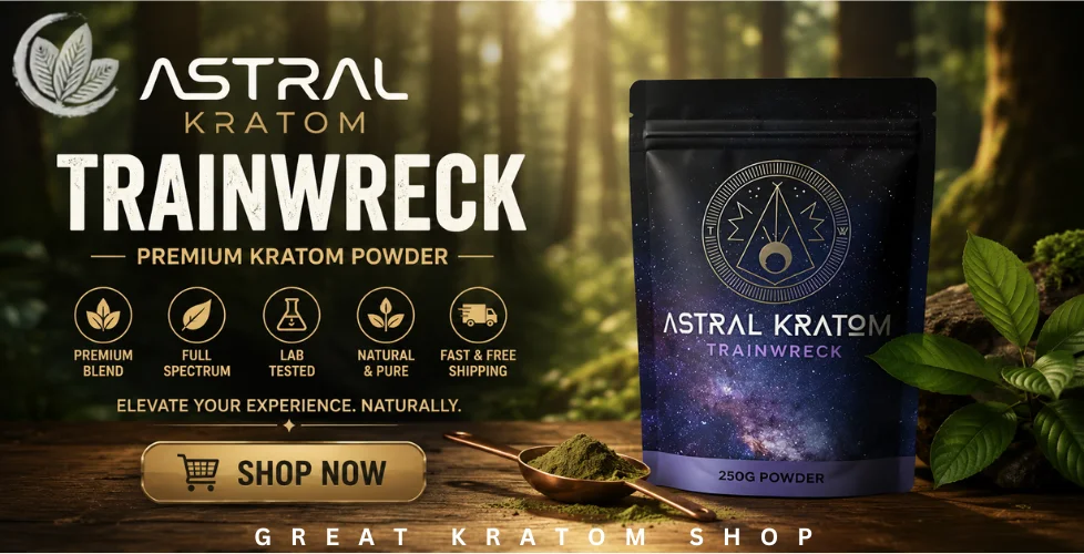 Astral Kratom Trainwreck Powder 250g