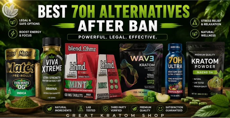 Best 7OH Alternatives After Ban for Kratom Users 2026 Guide
