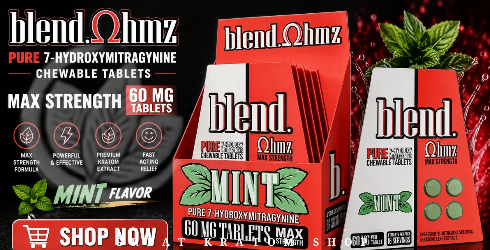 Blend 7-Hydroxy Chewable Tablets 60mg