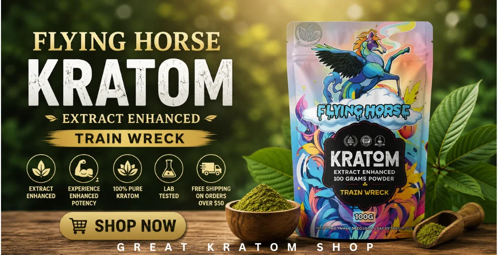 Flying Horse Extract Enhanced Trainwreck Powder