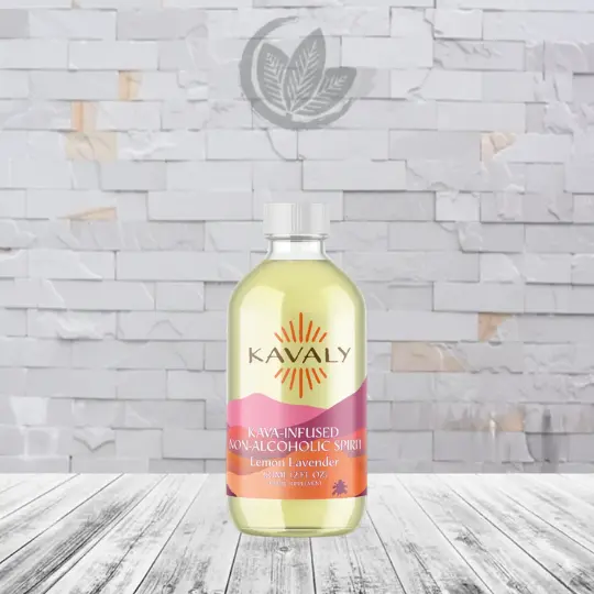 Kavaly Kava-Infused Non-Alcoholic Spirit Lemon Lavender 2oz-1ct Single Shot