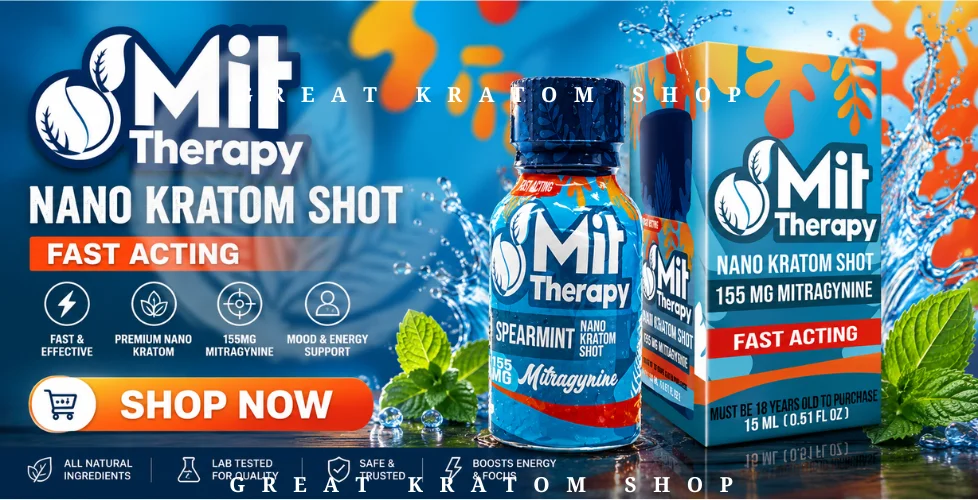 MIT Therapy Dave's Brew Liquid Kratom Extract Shot
