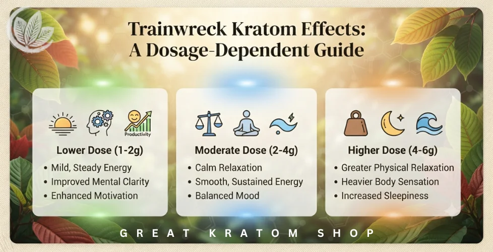 Trainwreck Kratom Effects